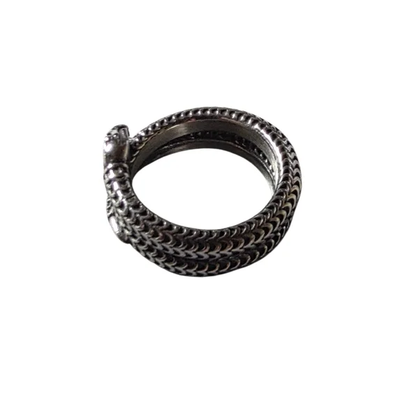 Stainless Steel Gucci-like Ring Size 11 - Picture 3 of 4